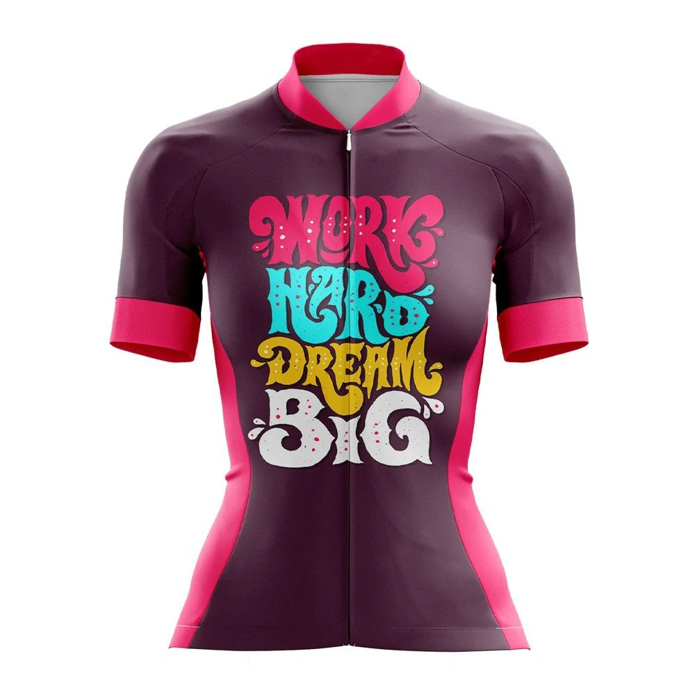 Work Hard Dream Big Women's Cycling Jersey