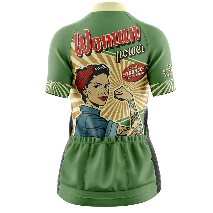 Woman Power Cycling Jersey