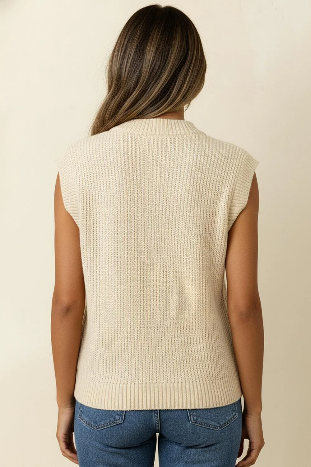 PLUS DOLMAN SHORT SLEEVE CABLE SWEATER TOP