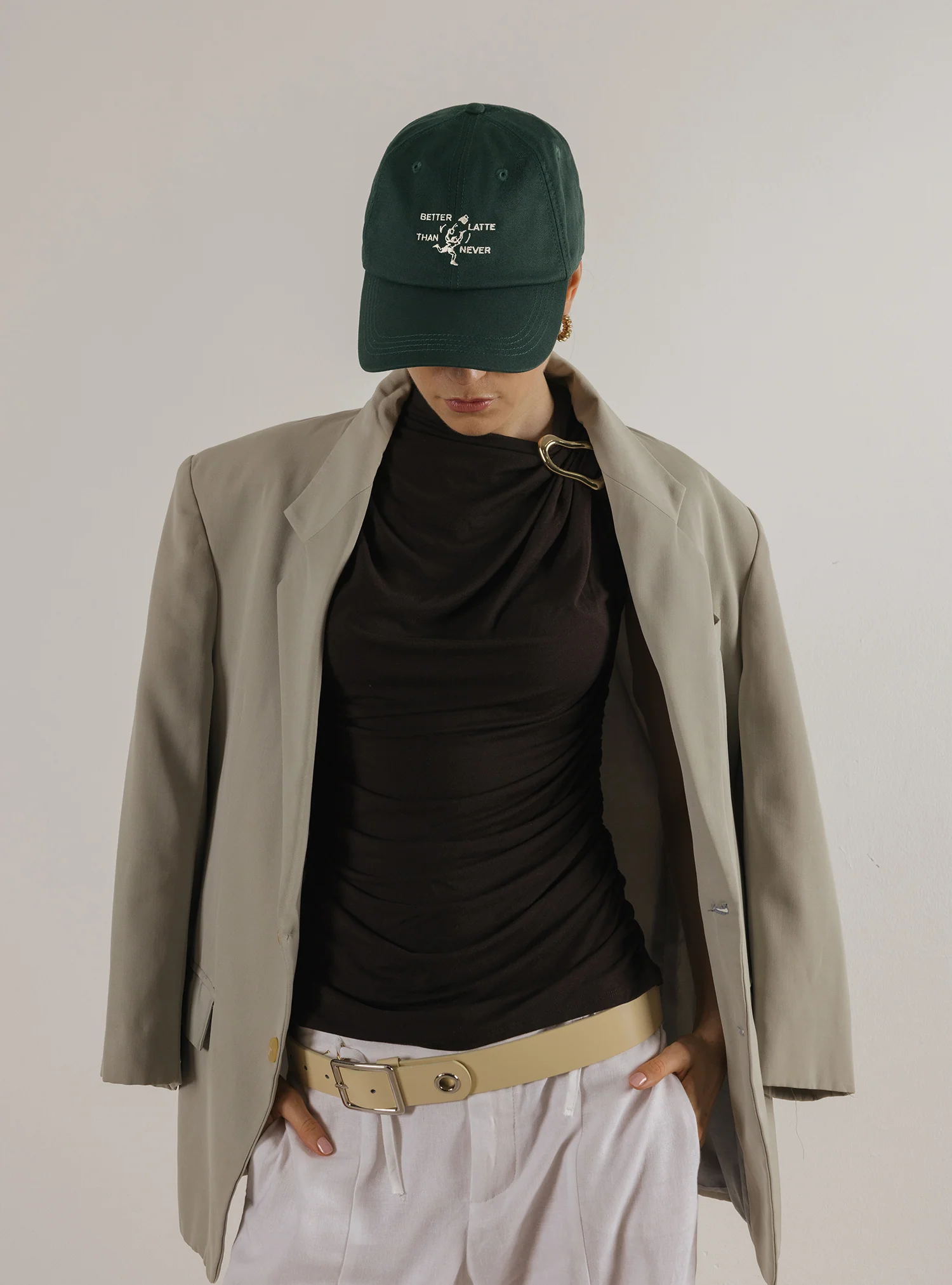 Classic Cap (Better Latte Than Never Ocean)