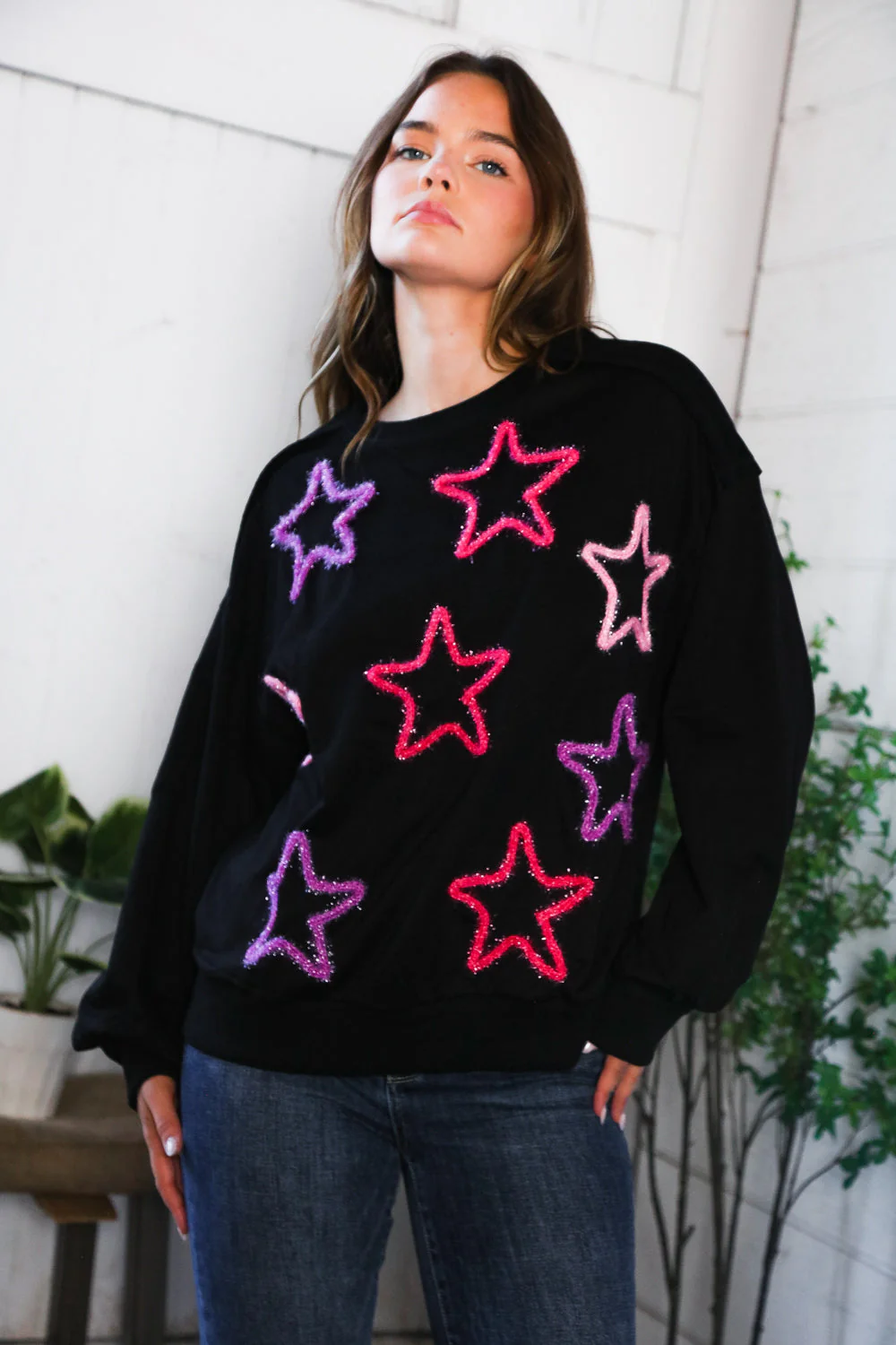You Gave Me The Stars Cozy Sweater (Open Pack)