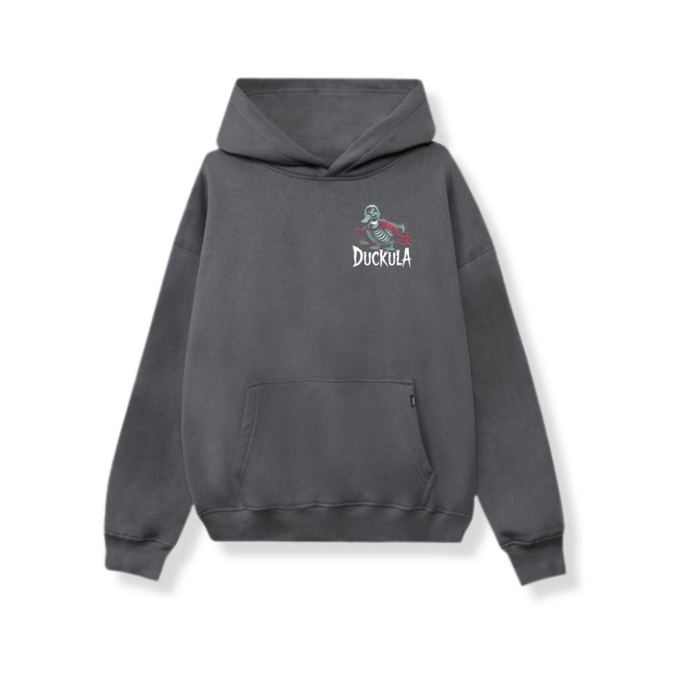 Duckula Skeleton Duck Horror Cartoon Graphic Hoodie