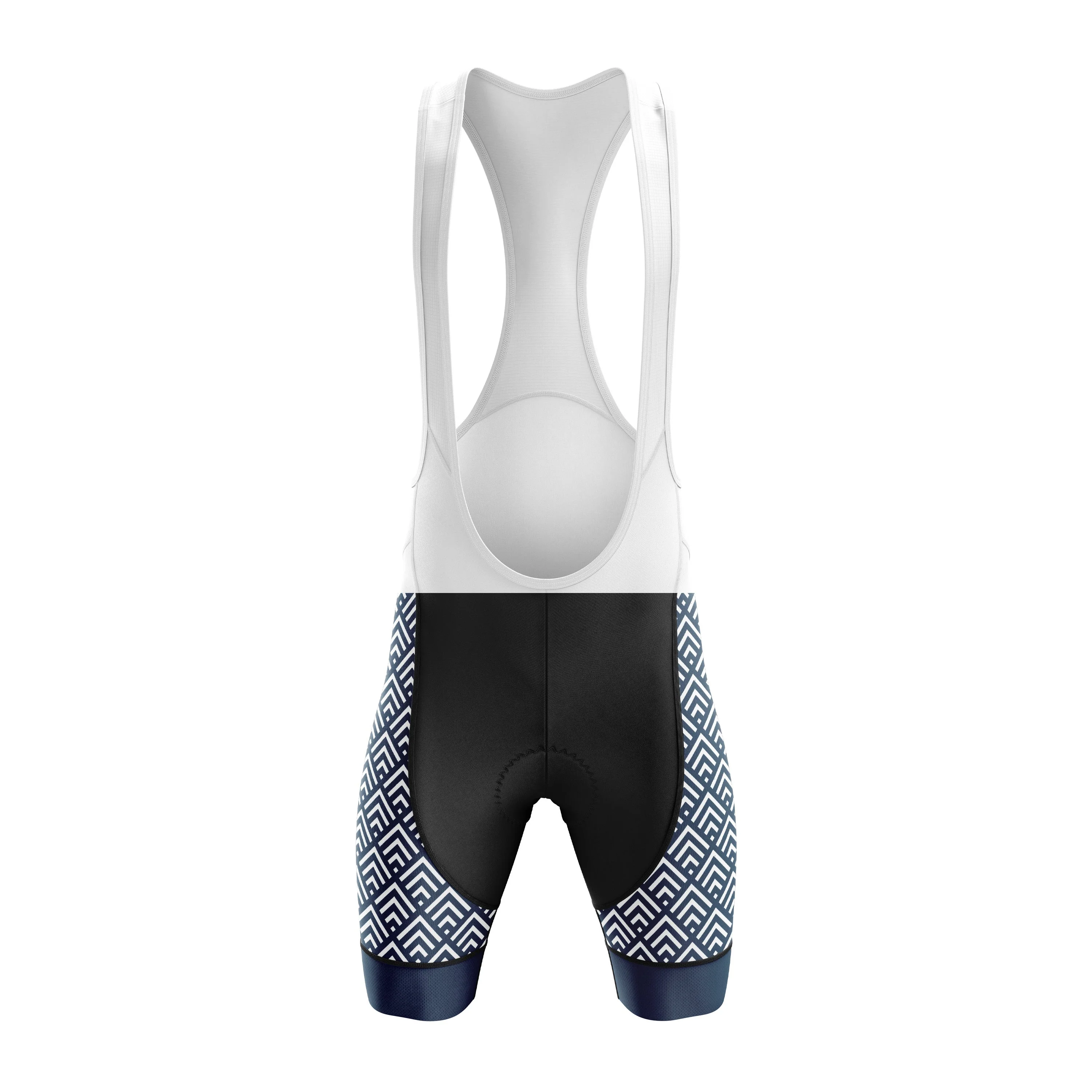 Blue Tiles Cycling Bib Shorts
