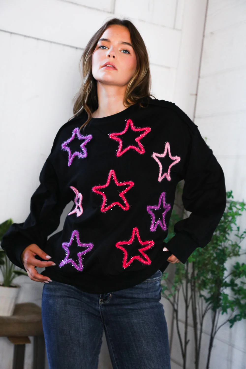 You Gave Me The Stars Cozy Sweater (Open Pack)