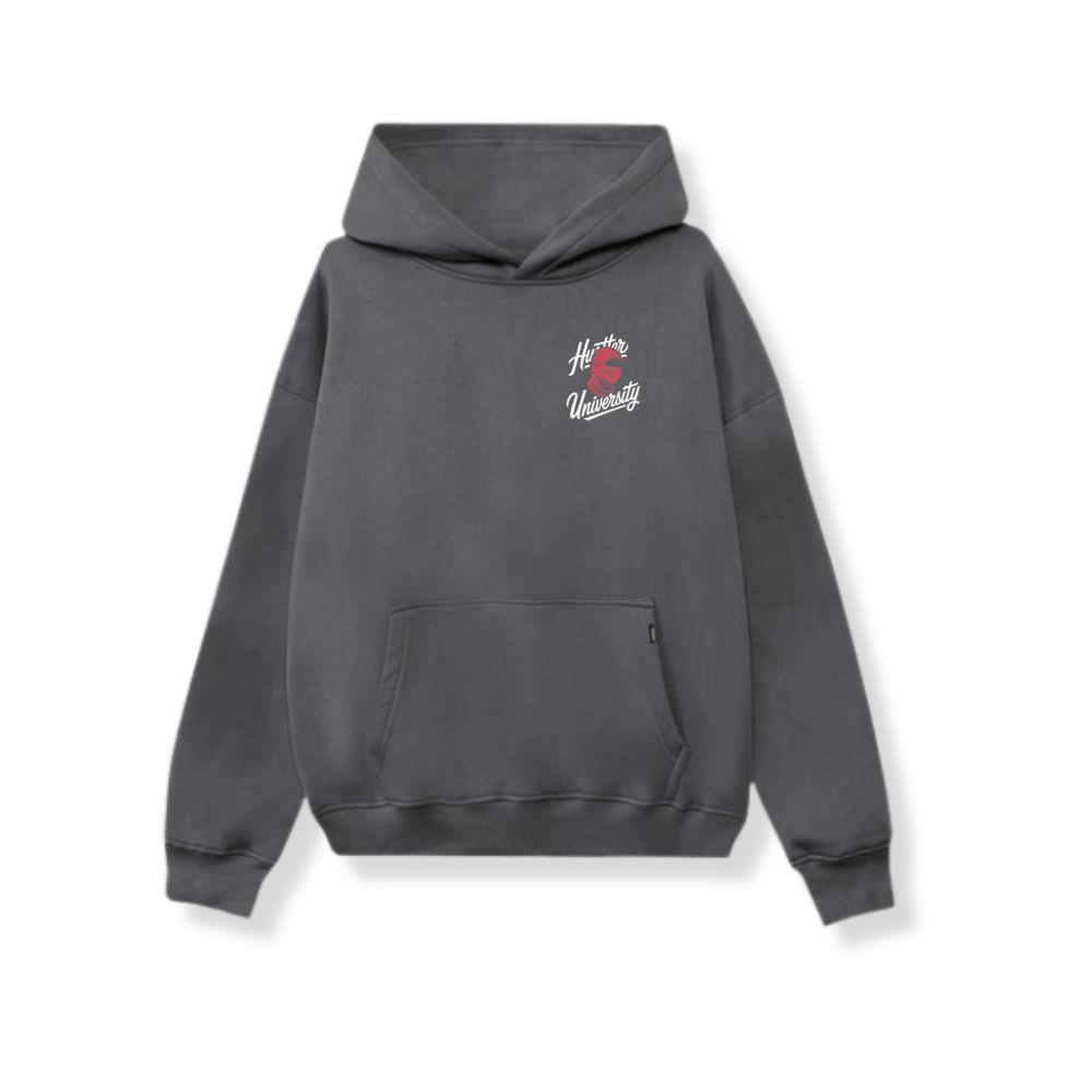 Hunter University Retro Boxing Graphic Design Hoodie