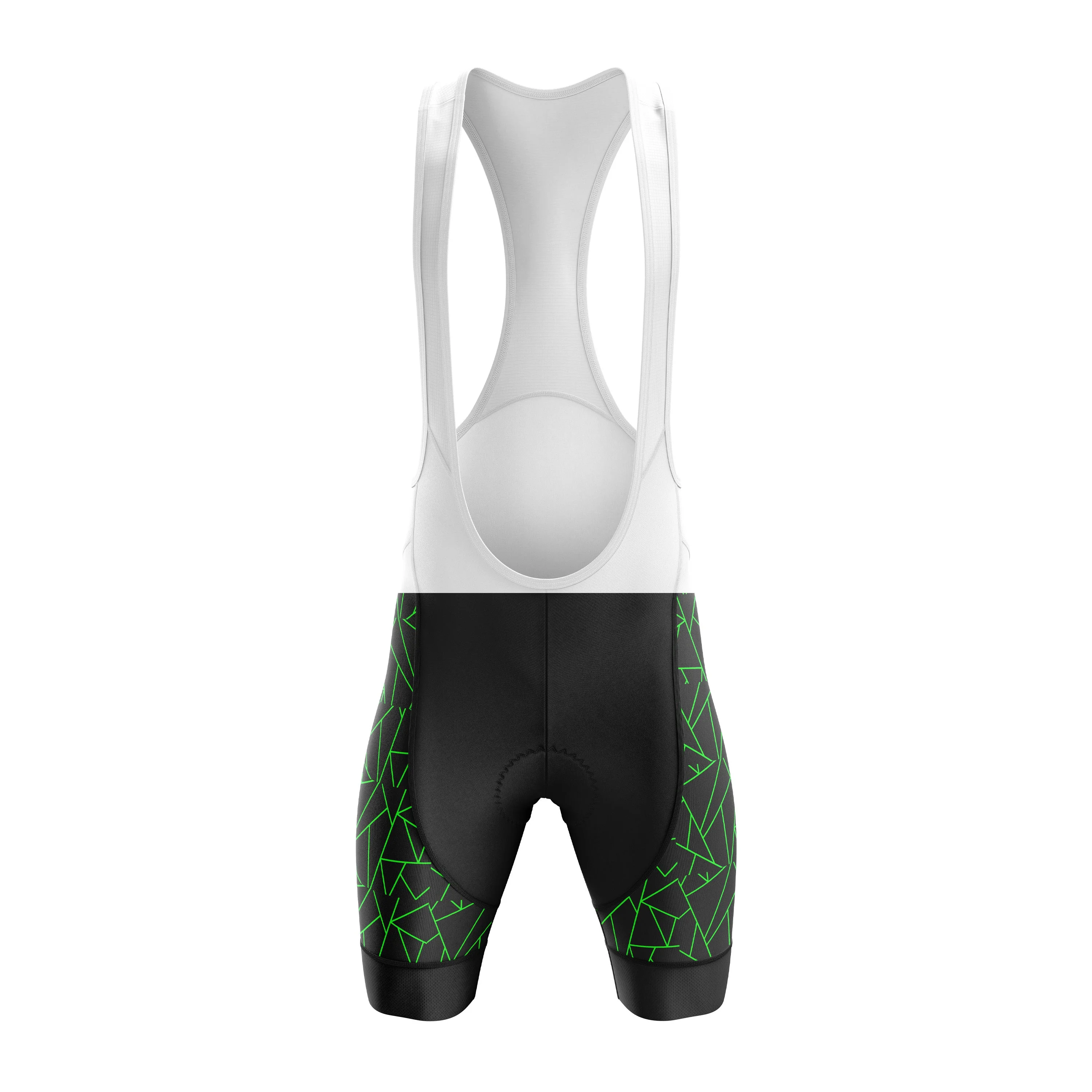 Electric Green Cycling Bib Shorts