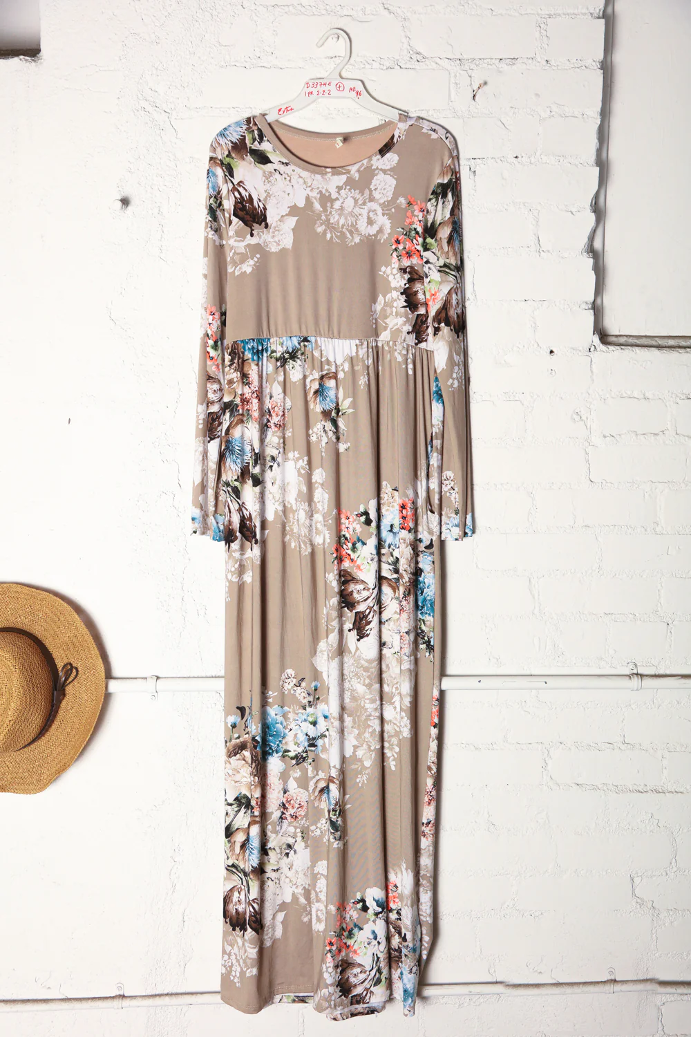 Plus Floral Maxi Dress