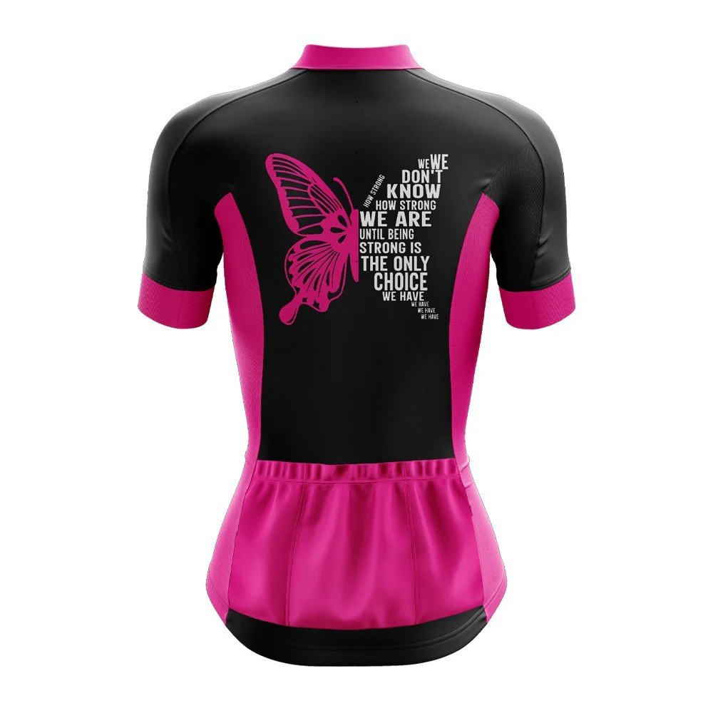 Strong Butterfly Womens Cycling Jersey