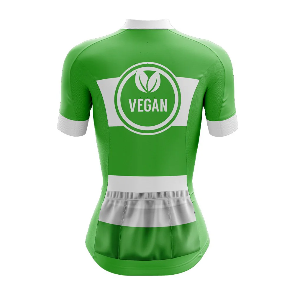 Green Ride Vegan Spirit Female Cycling Jersey