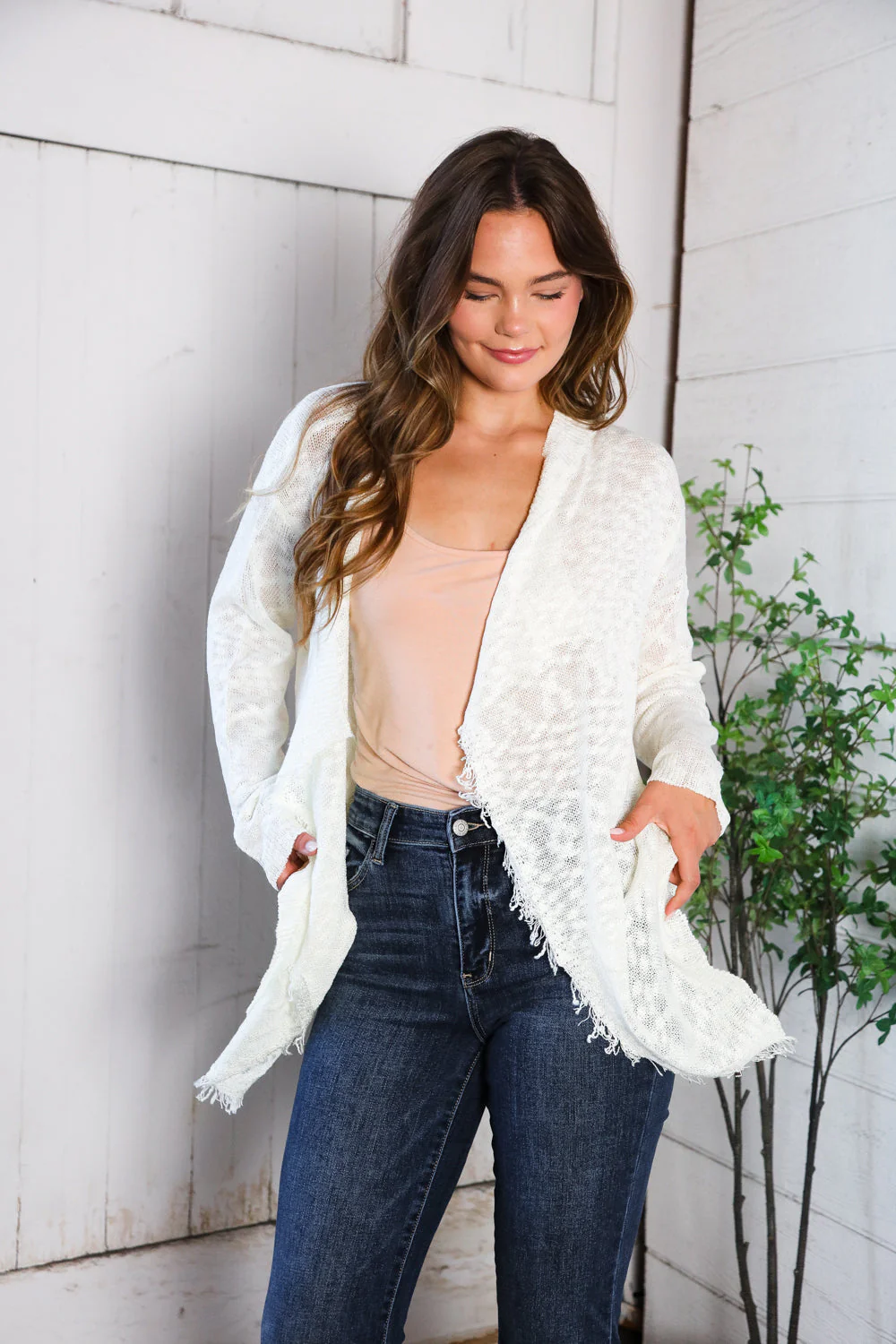 Ever After Frayed Edge Cardigan (Open Pack)