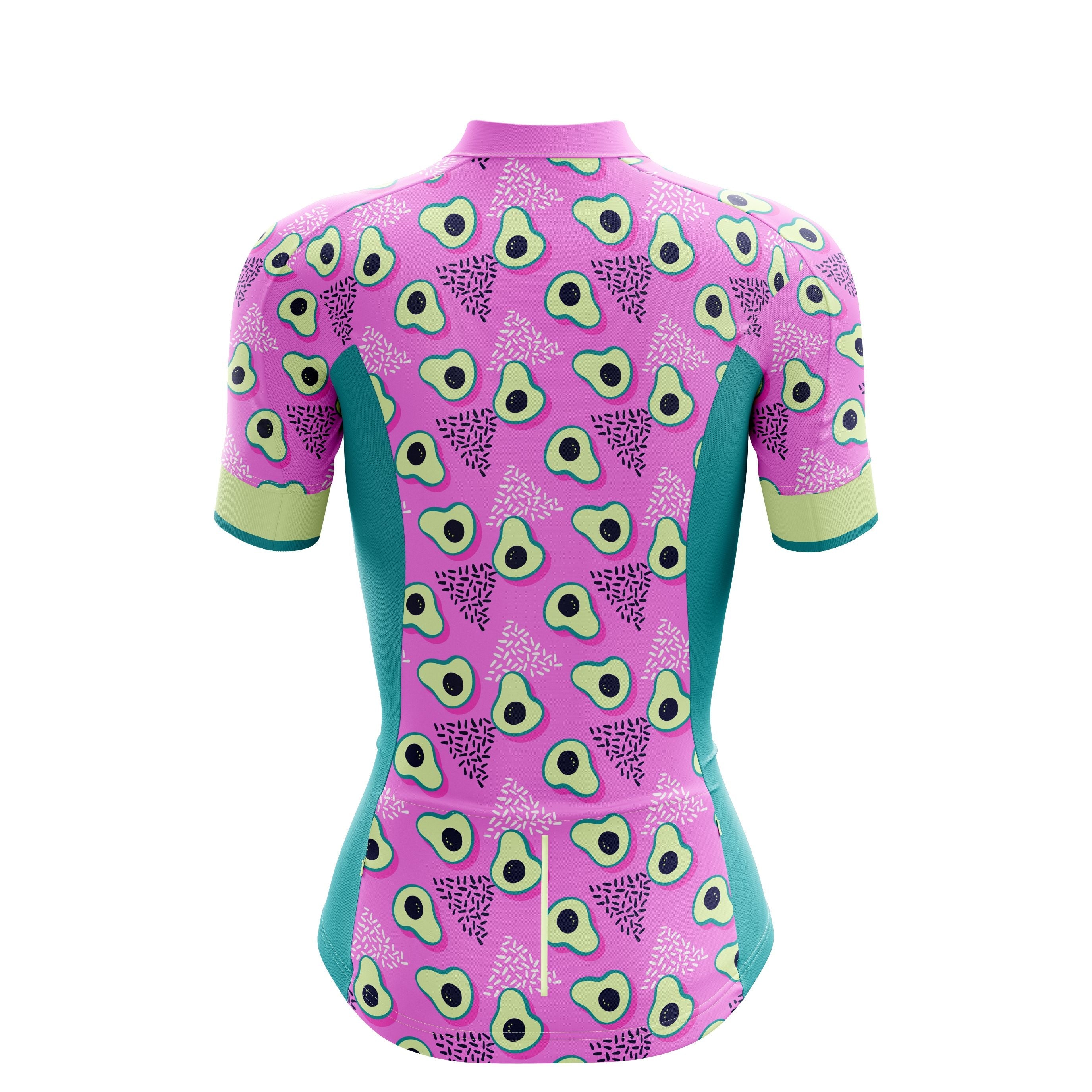 Pink Avocado Female Cycling Jersey