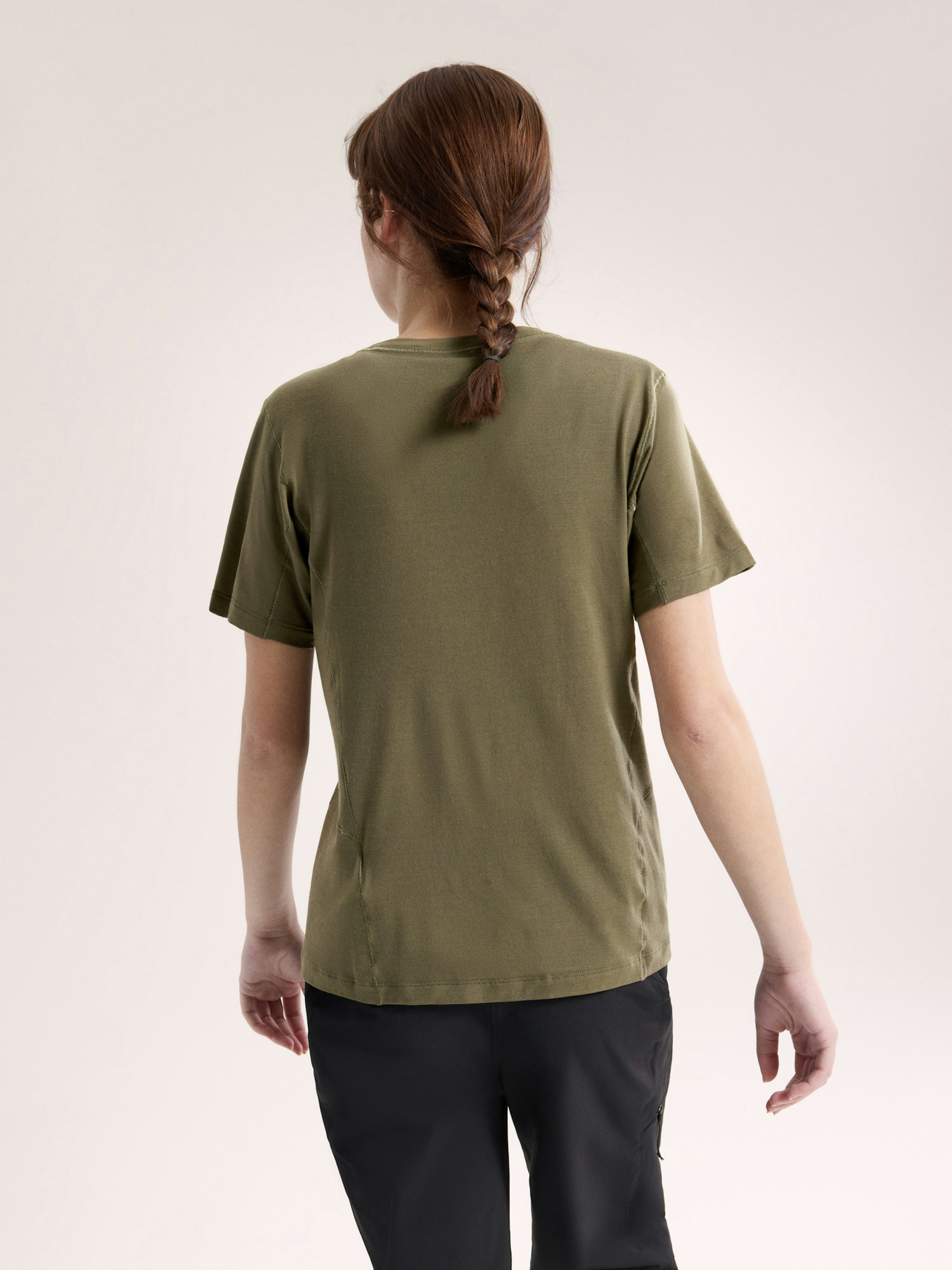 Lana Merino Wool Crew Shirt SS Women's