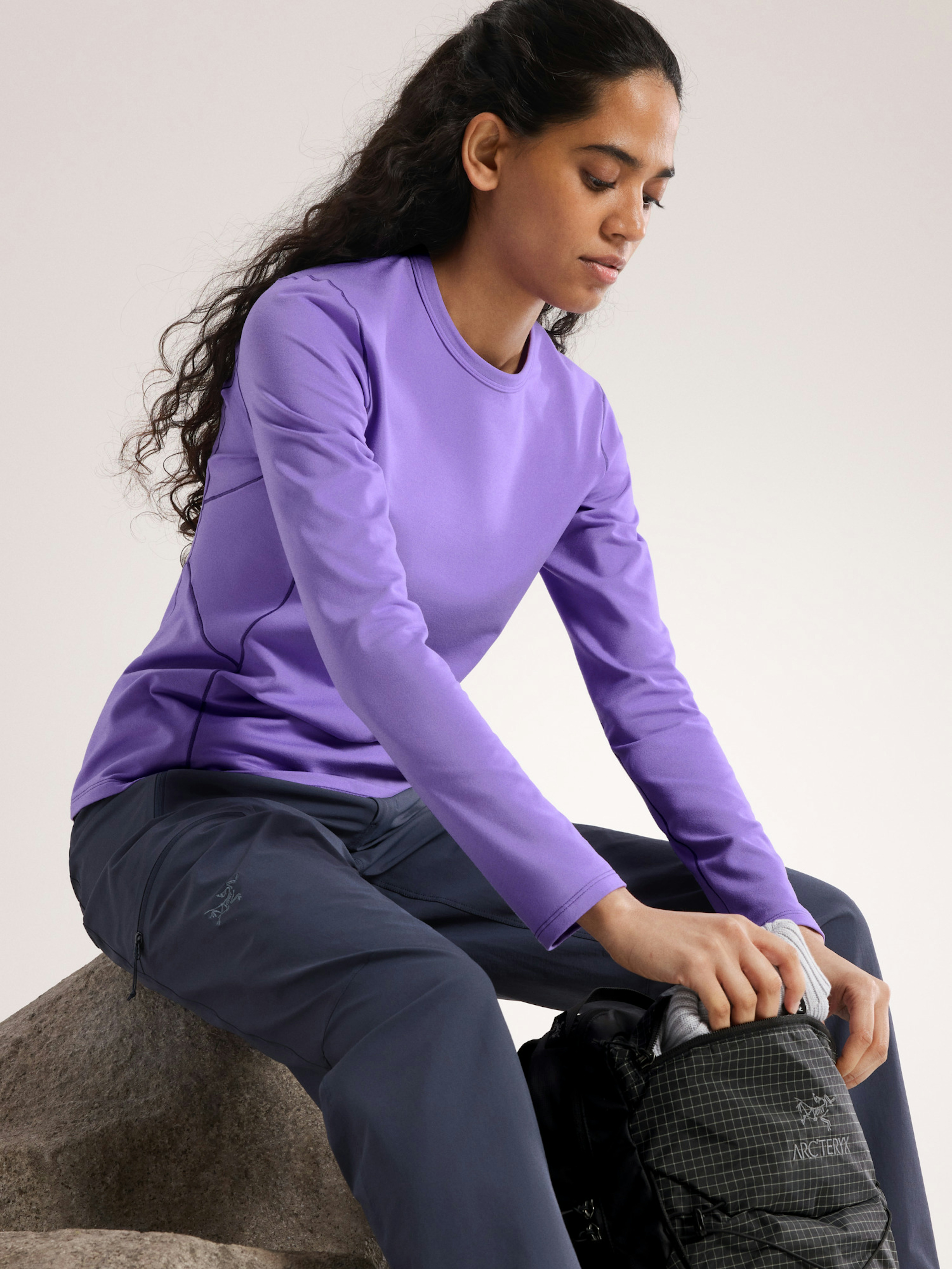 Rho Crew Neck LS Women's