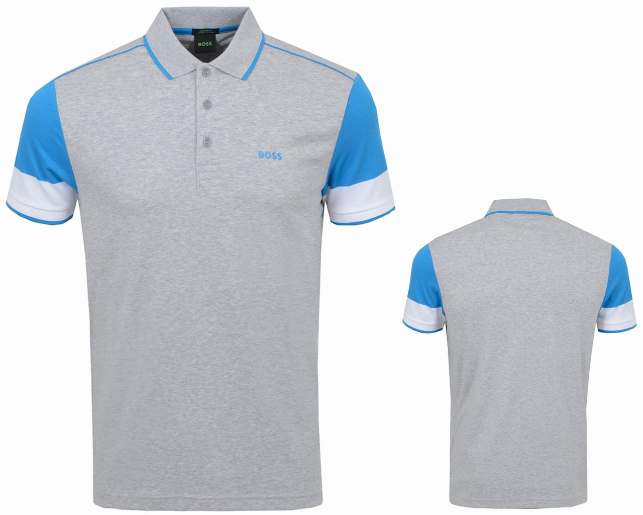 Paddy 11 50473840 059 Regular Fit Polo Shirt Grey