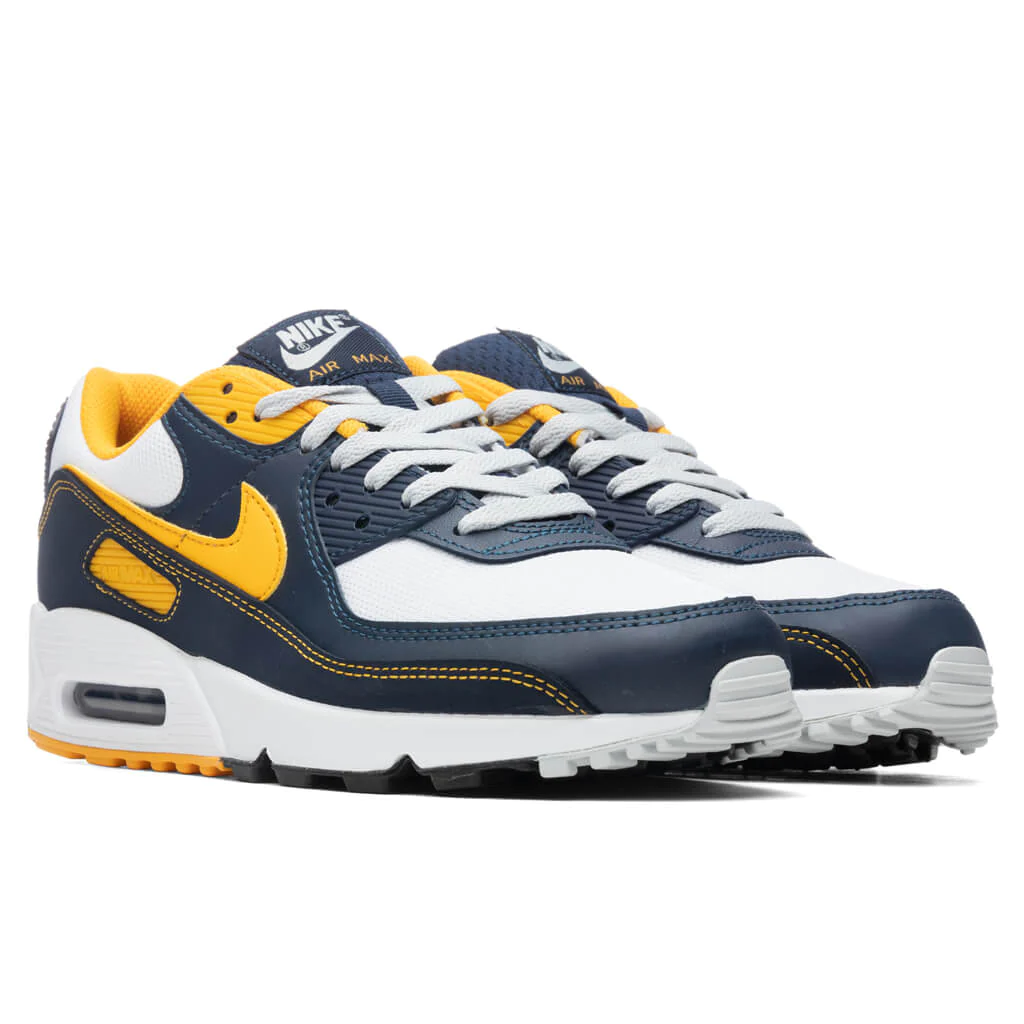 2025 Hot Sale Sneakers (in University Gold and Midnight Navy)