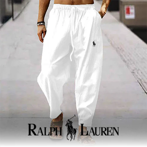 Ralph Lauren™ Linen Blend Summer Trousers – Relaxed Fit