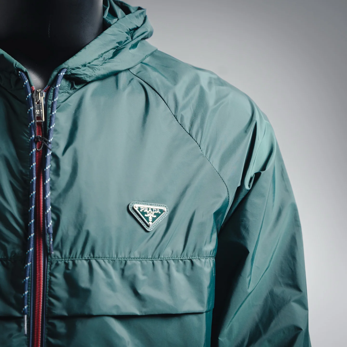 Prada Re-Nylon Hooded Jacket