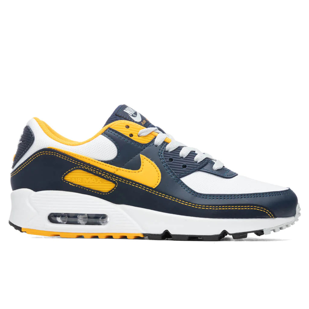 2025 Hot Sale Sneakers (in University Gold and Midnight Navy)