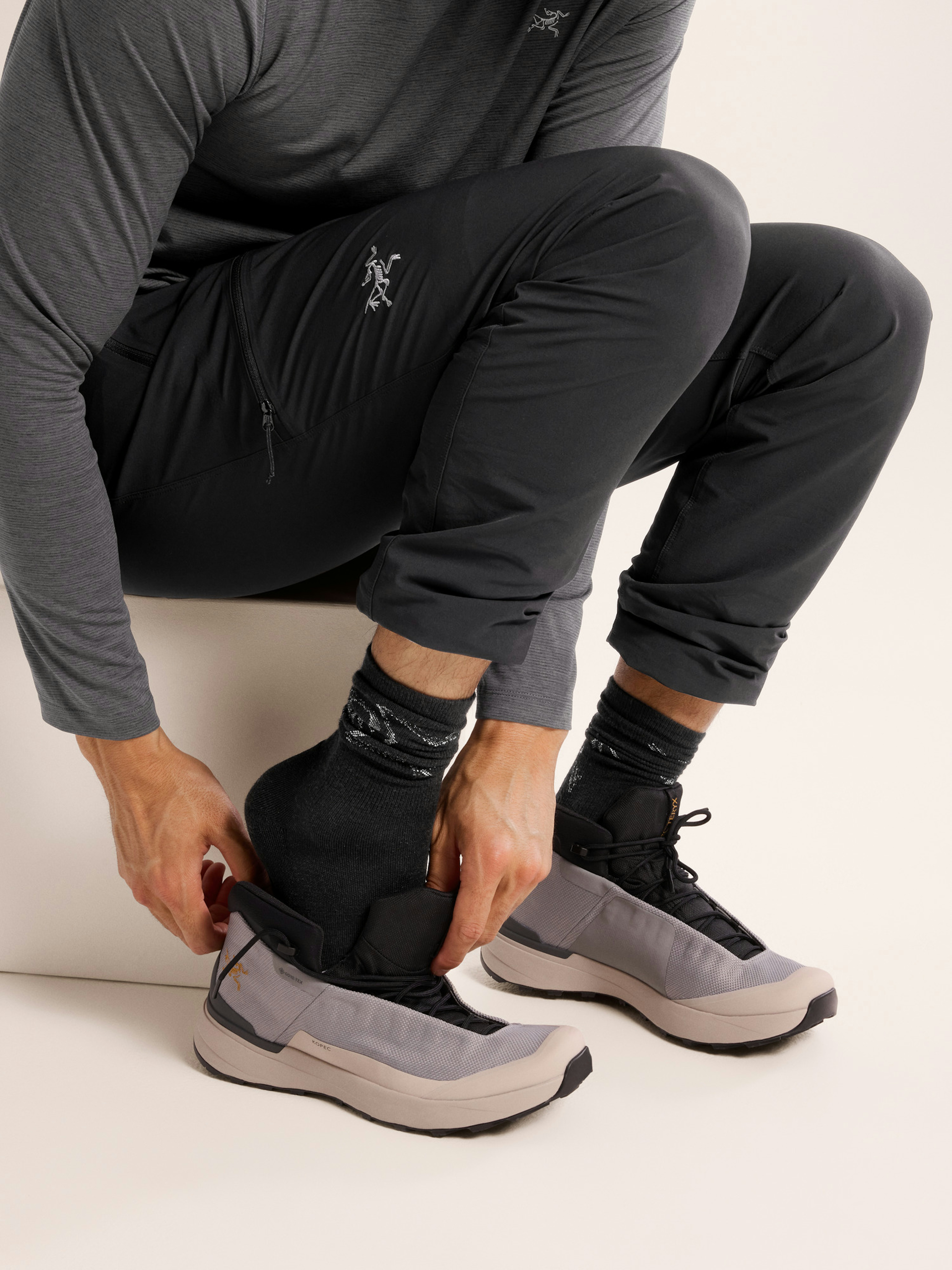 Merino Wool Mid Bird Sock