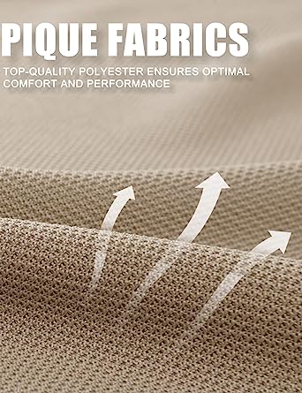 Men's Polo Shirt Quick Dry Performance Short Sleeve Tactical Shirt