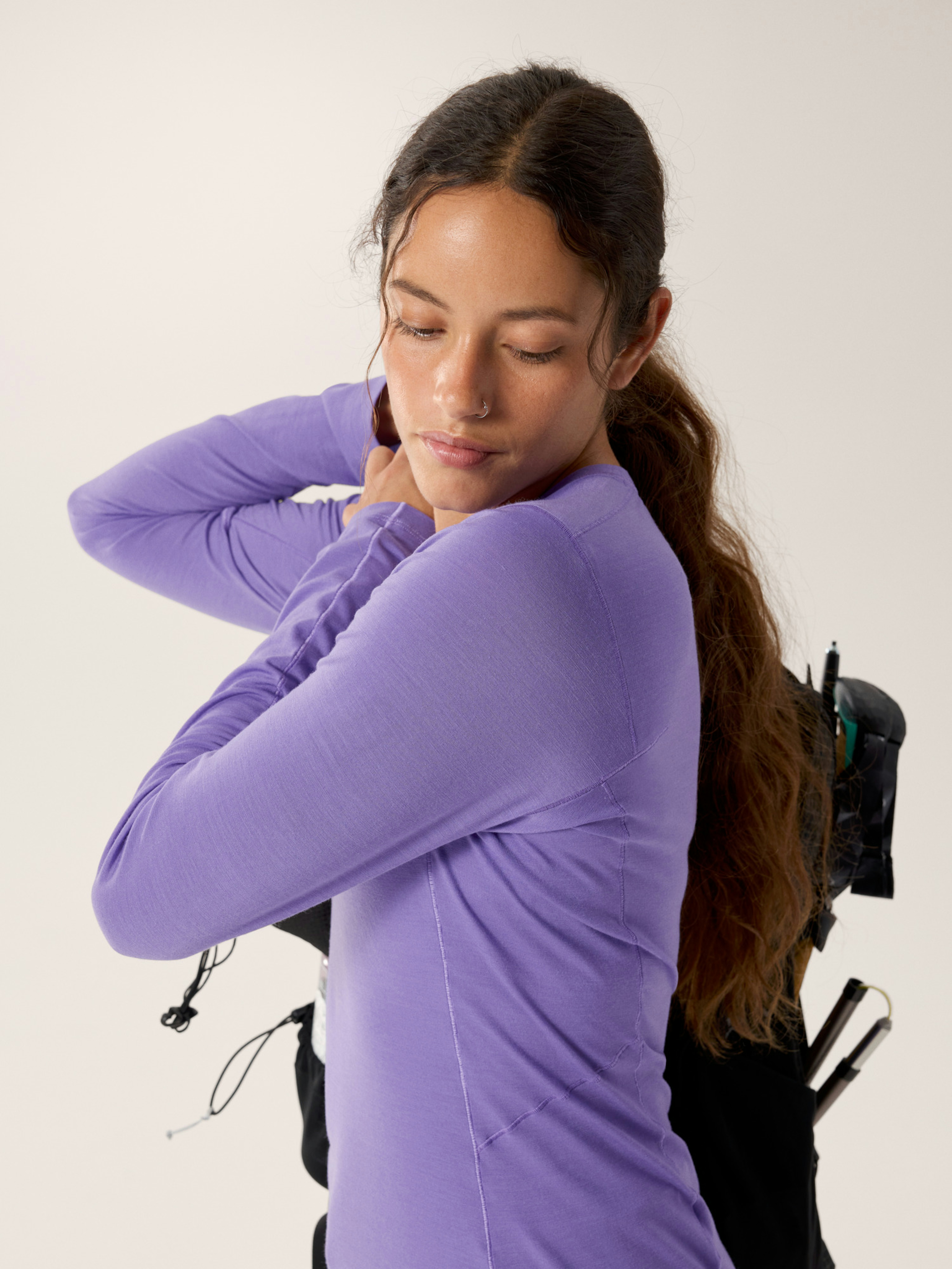 Satoro SL Merino Wool Crew Neck LS Women's