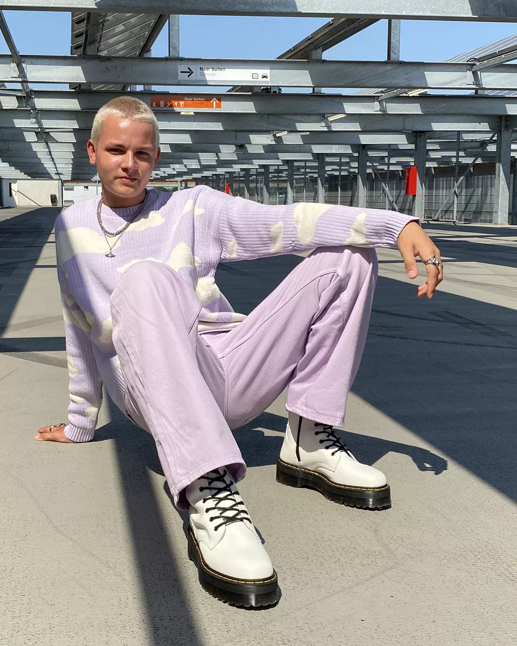 Leather Platform Boot