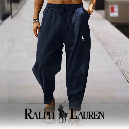 Ralph Lauren™ Linen Blend Summer Trousers – Relaxed Fit