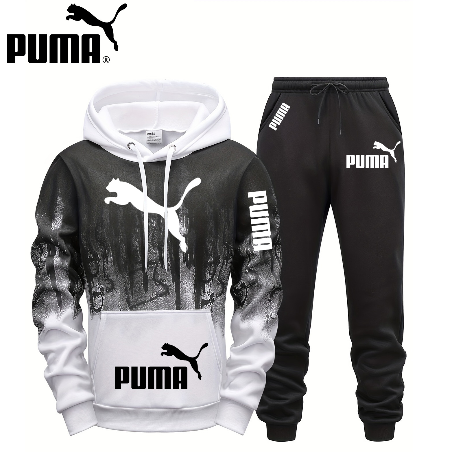 Nowa limitowana edycja bluzy z kapturem i spodni dresowych PUMA 2025