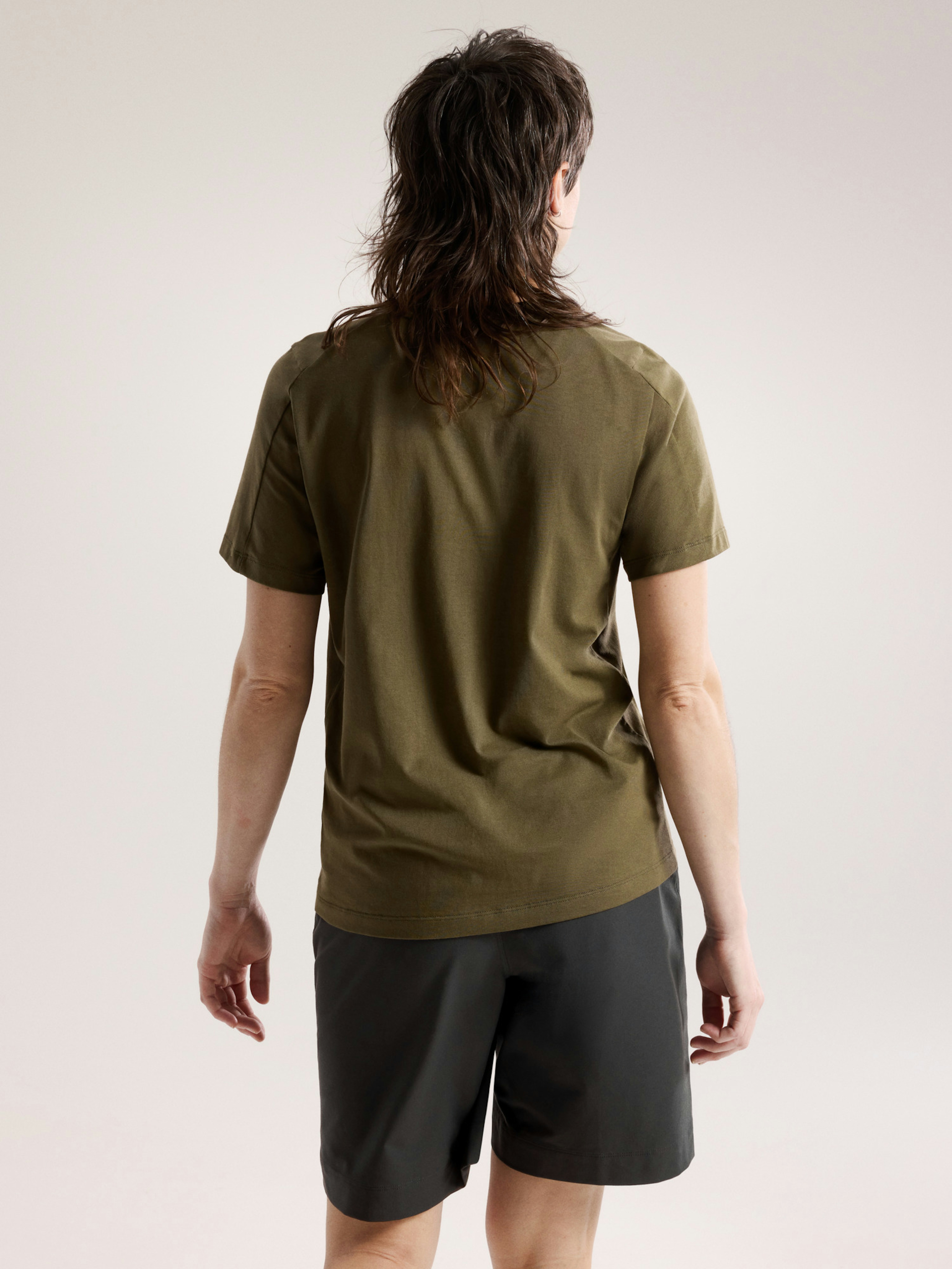 Kragg SL Cotton Emblem Crew Shirt SS Women's