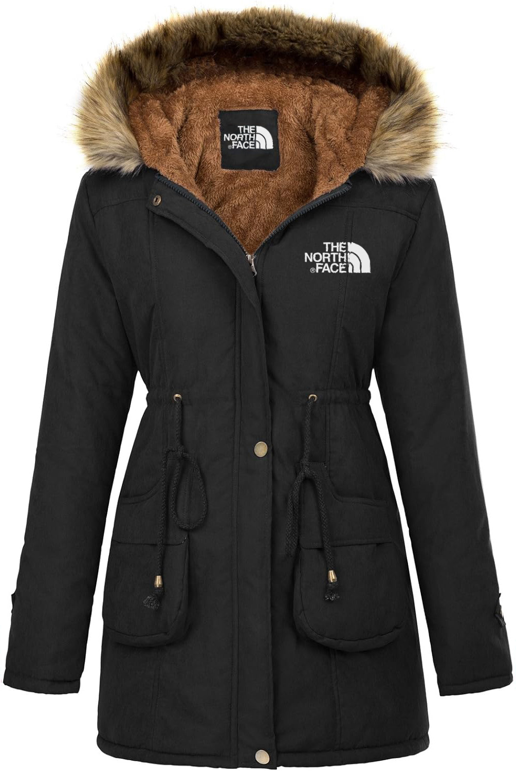 Winter Wool Women's Parka Jacket