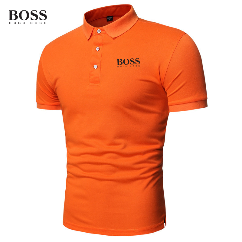 Button Stand Collar Short Sleeve Polo