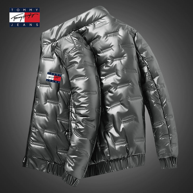 Sheepskin down jacket