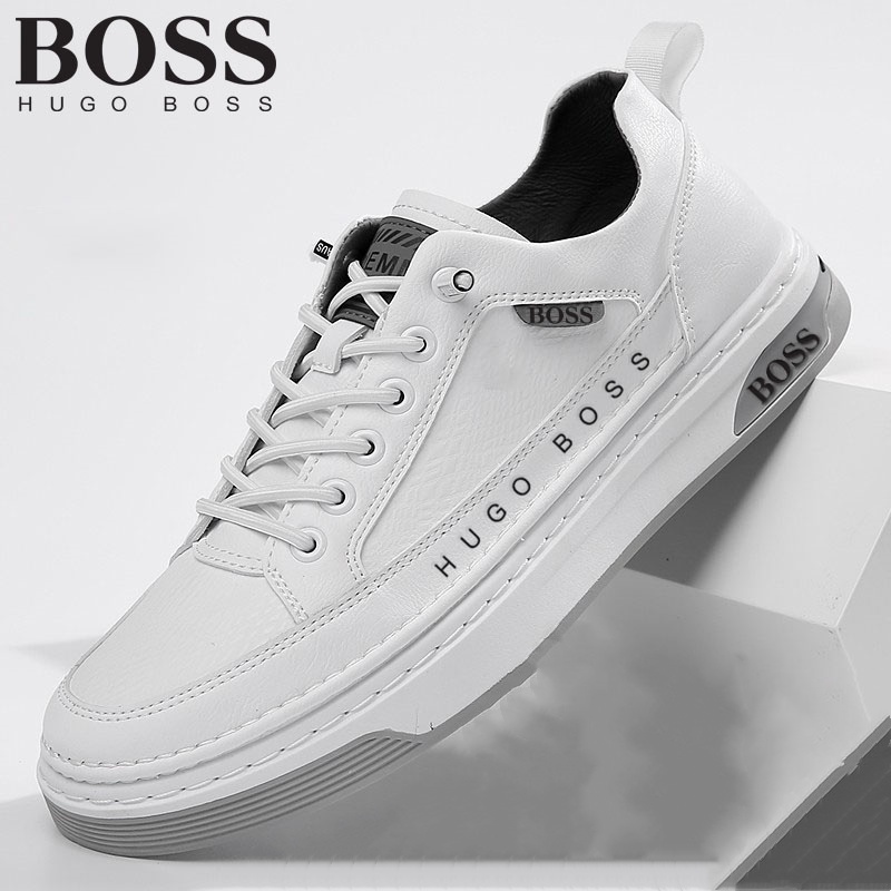 Men's casual shoes with thick soles, handmade, breathable, soft sole