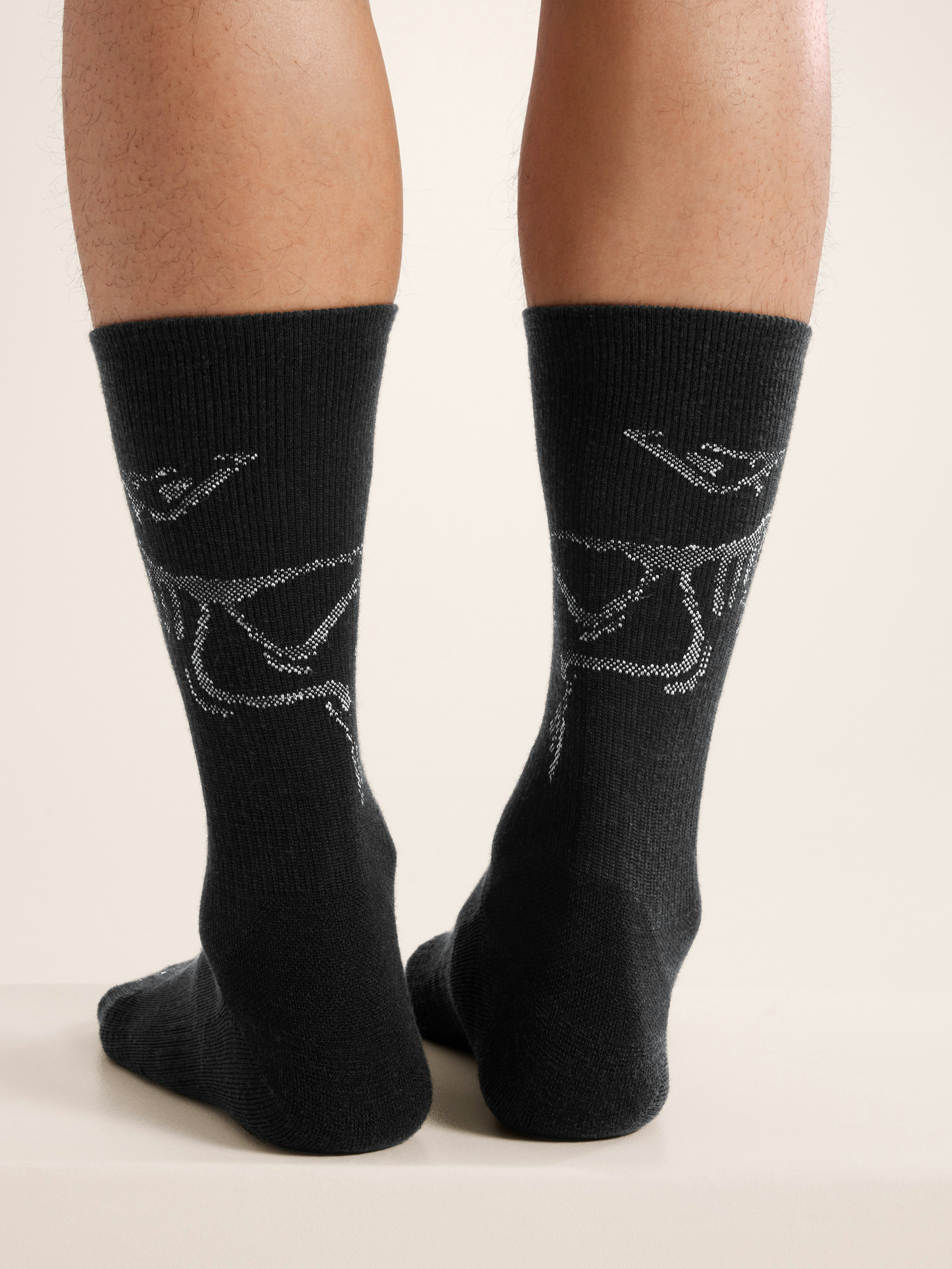 Merino Wool Mid Bird Sock