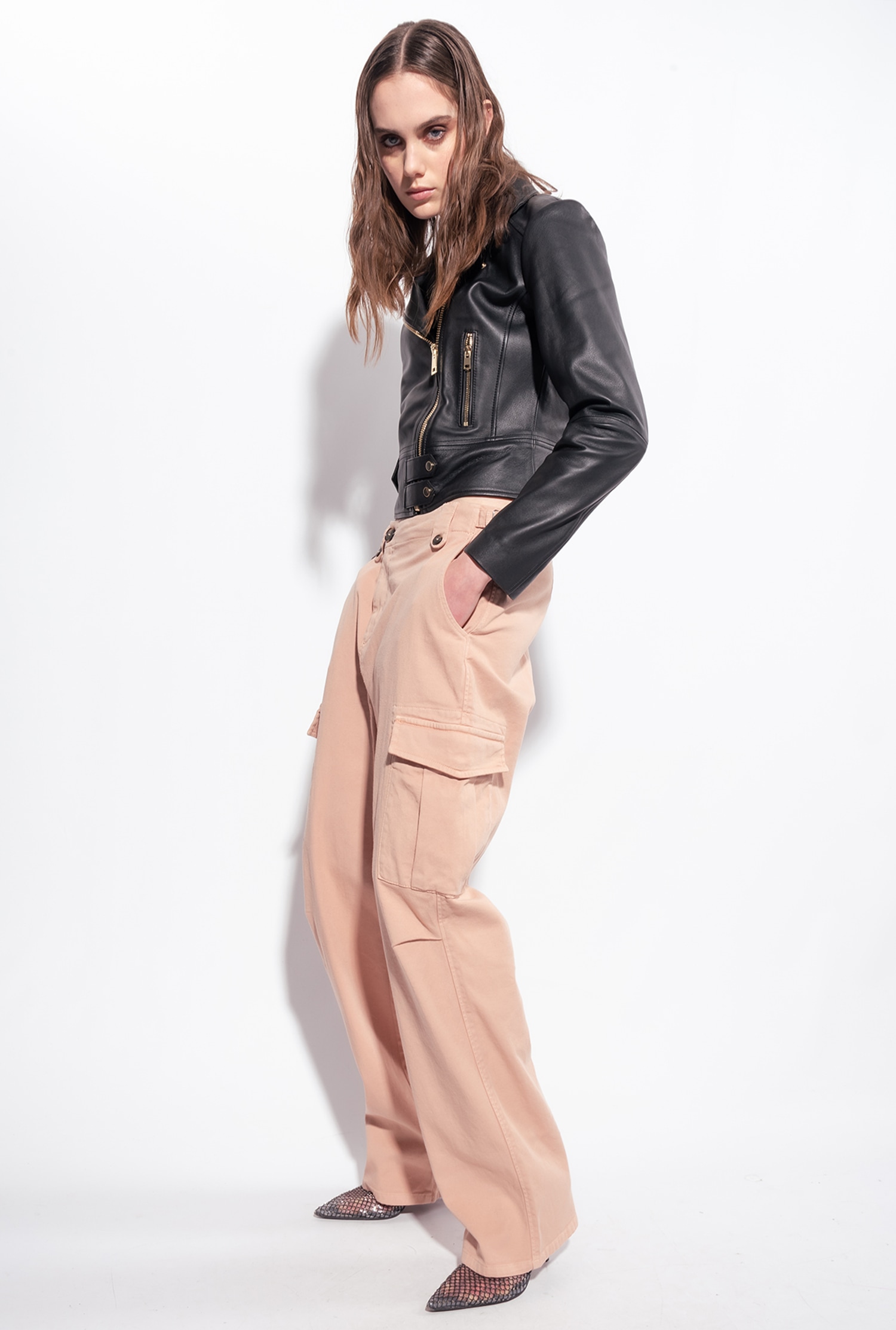 Biker Jacket in Nappa Leather