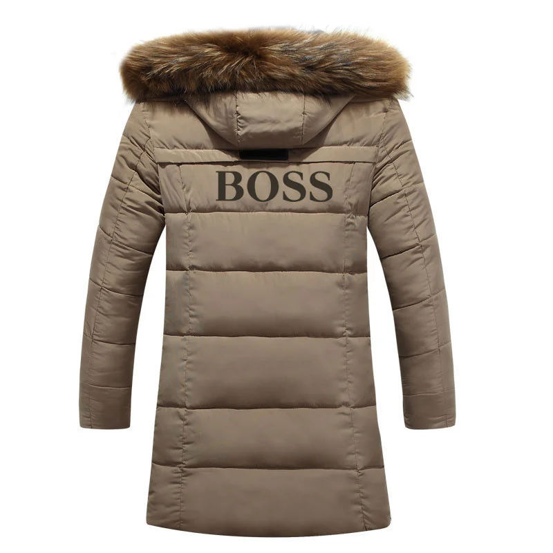 Men's winter warm and airy parka