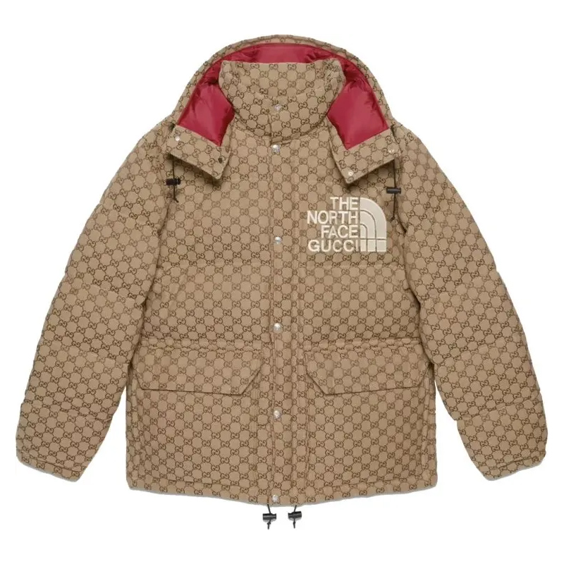 Gucci x The North Face Padded Jacket Beige/Ebony