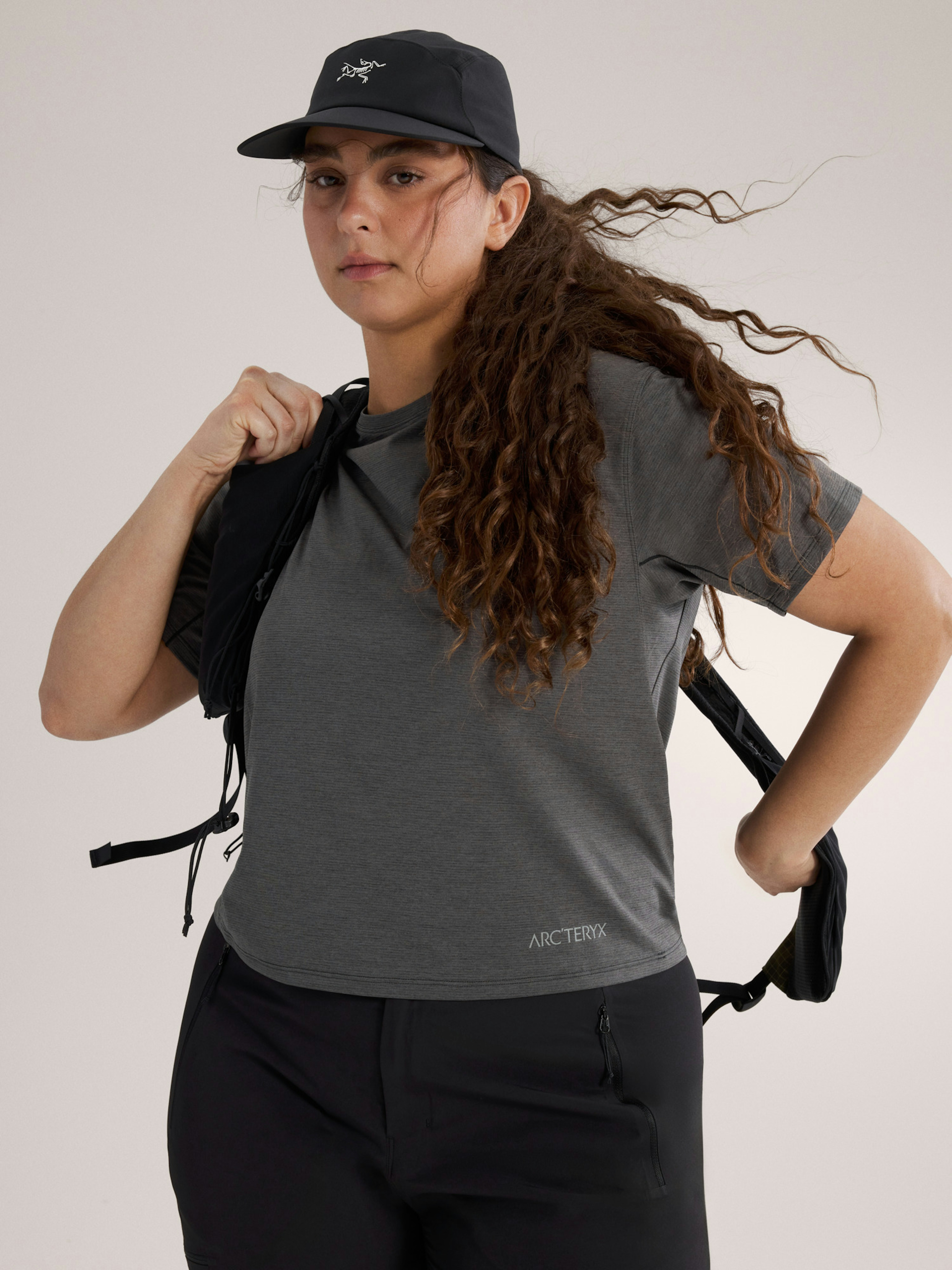 Taema Crop Logo T-Shirt Women's