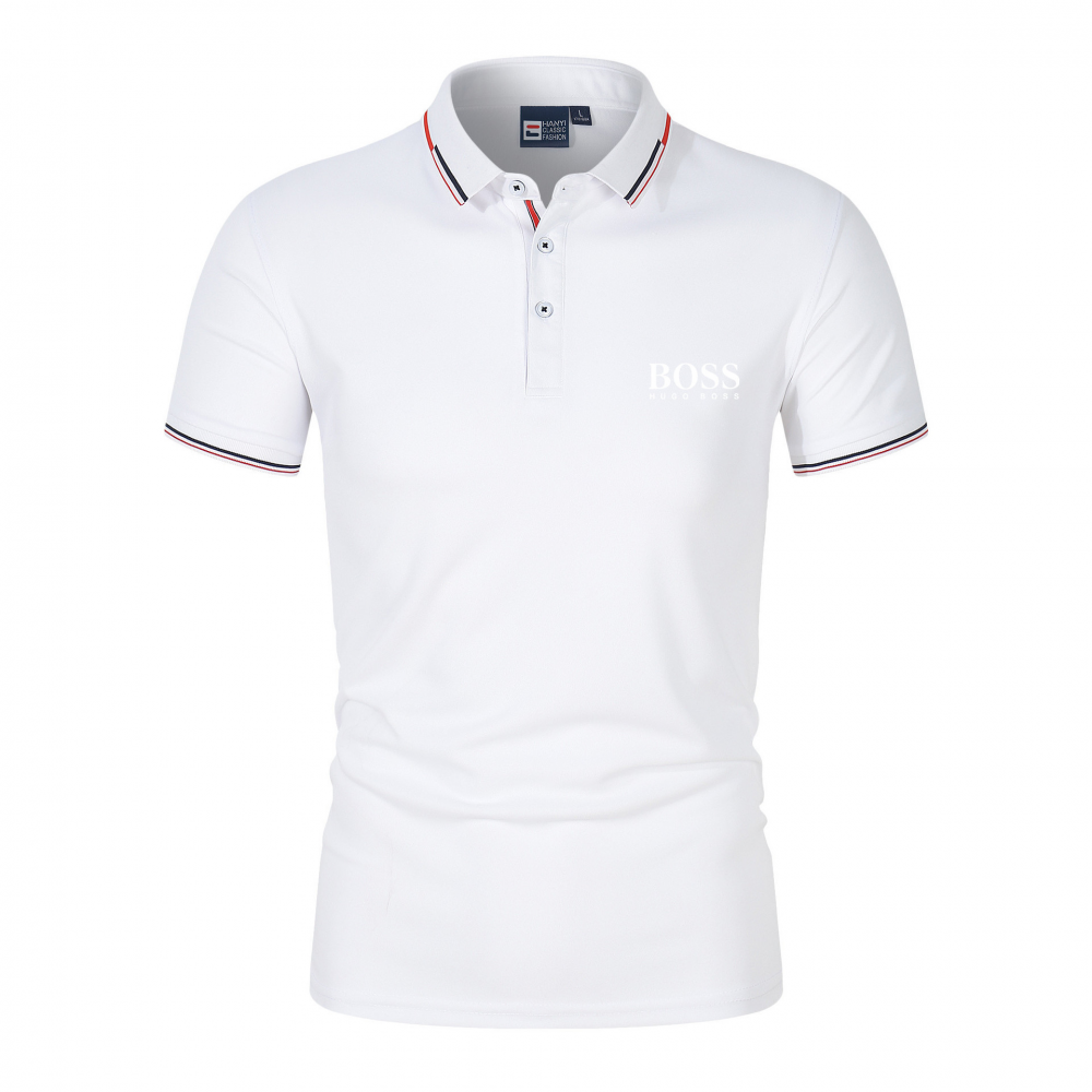 Men's plus size polo shirt