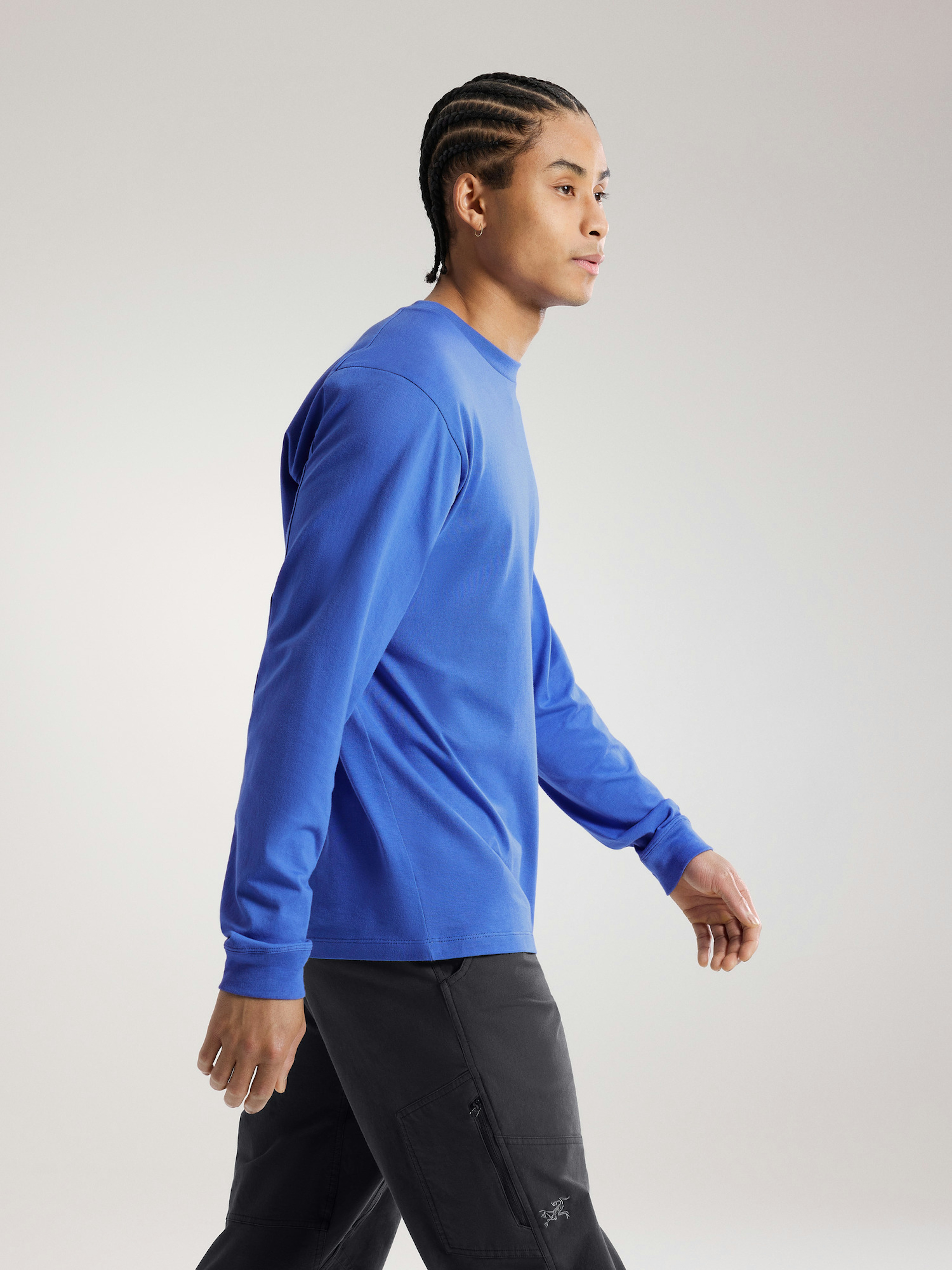 Kragg SL Cotton Bird Tile Shirt LS Men's