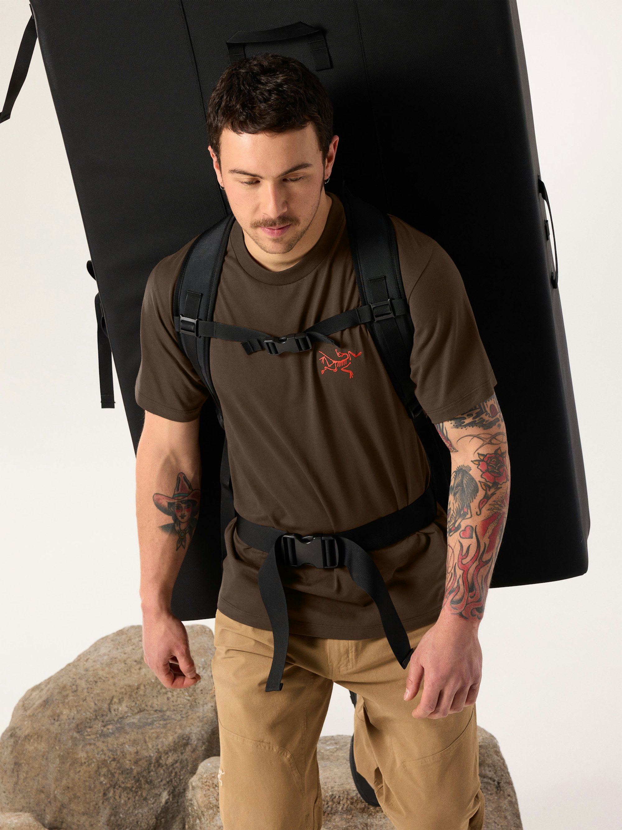 Kragg Cotton Lithographica Shirt SS Men's