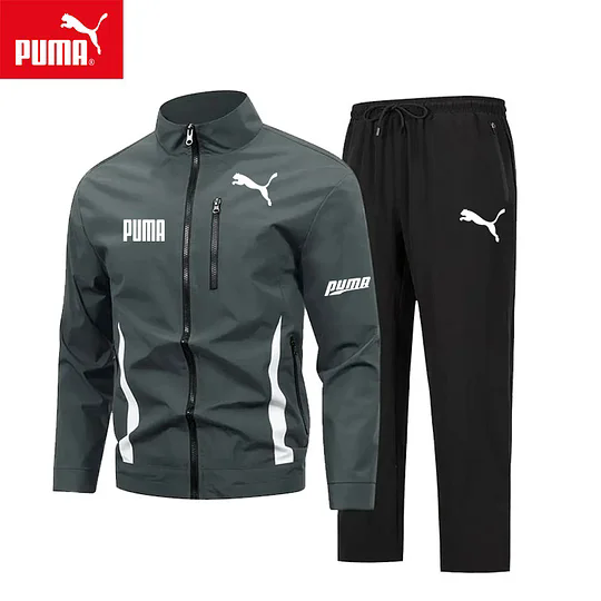 PUMA® NOWY MĘSKI DWUCZĘŚCIOWY KOMPLET KURTKI I SPODNI 2025