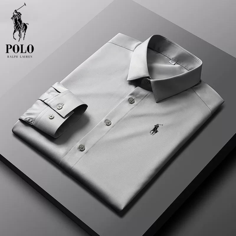 Ralph Lauren™ Men's Cotton Basic Denim Long Sleeve Shirt