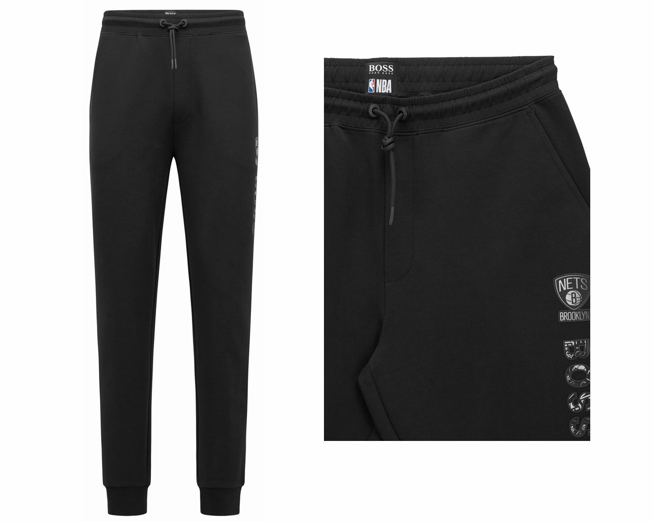50461960 NBA Brooklyn Joggers Black