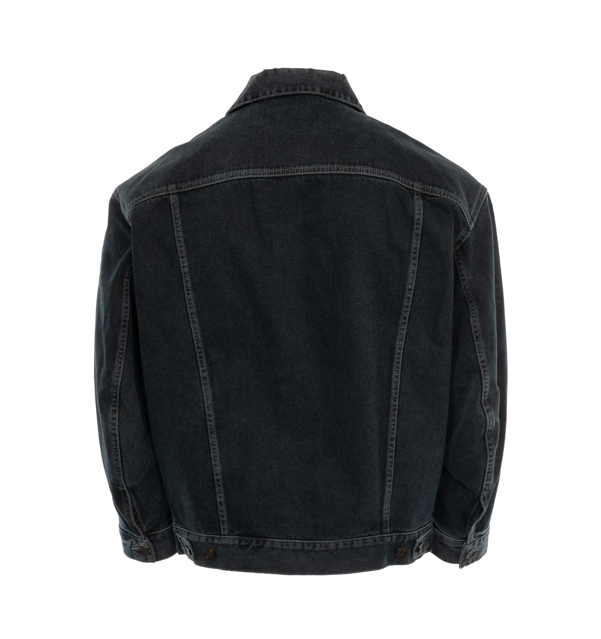 EGG Shape Denim Jacket