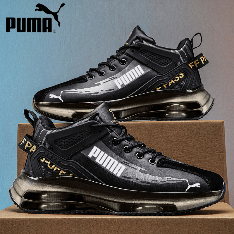 2025 new leather sports running shoes for fall and winter