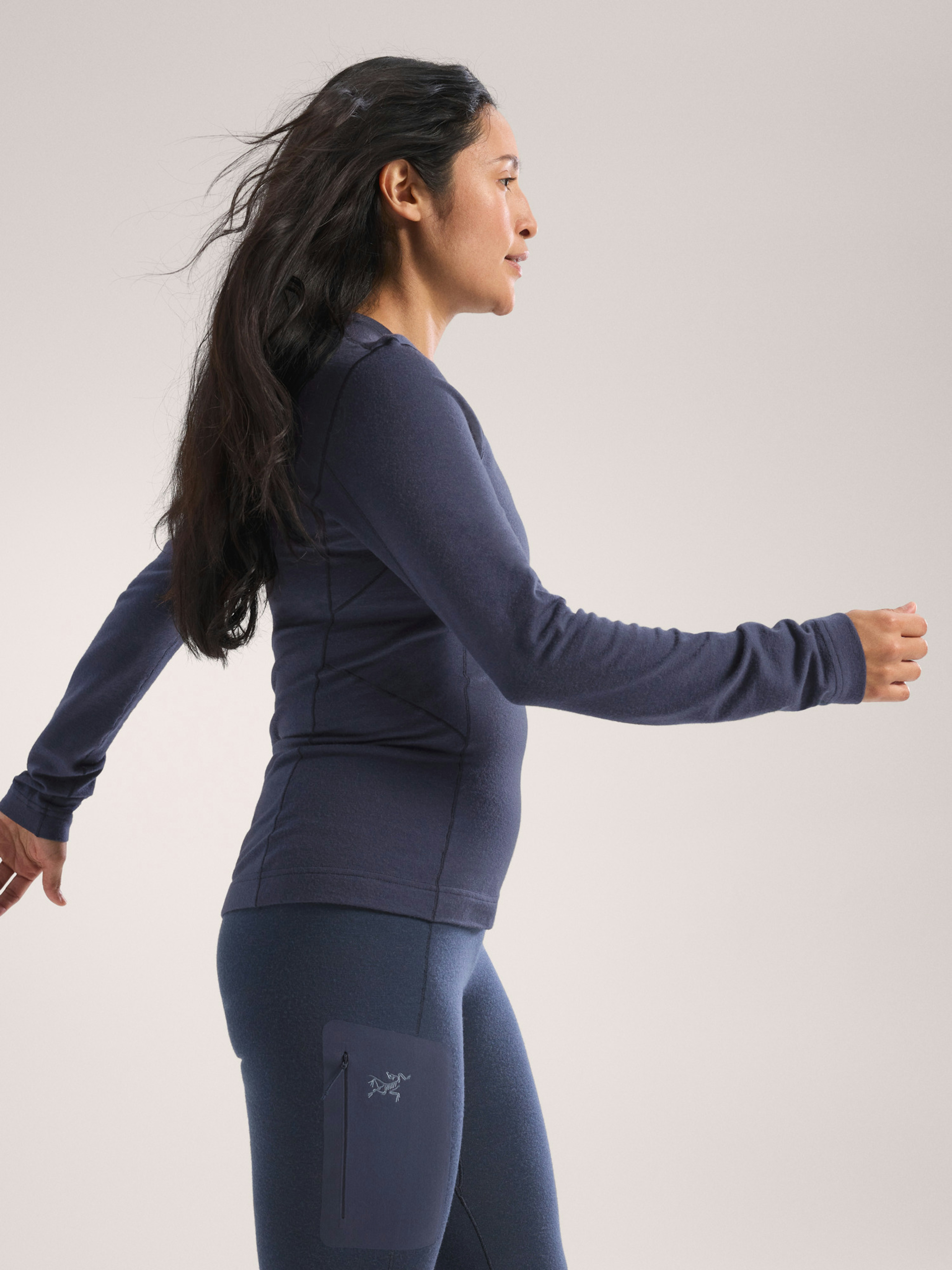 Satoro Merino Wool Crew Neck LS Women's