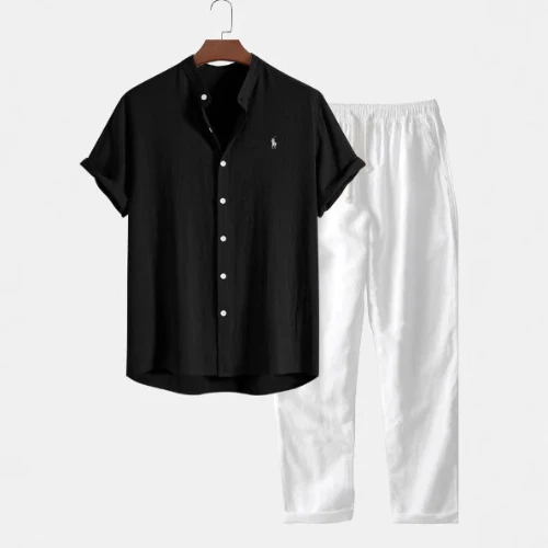 Ralph Lauren™ Men's Casual Shirt & Jogger Set