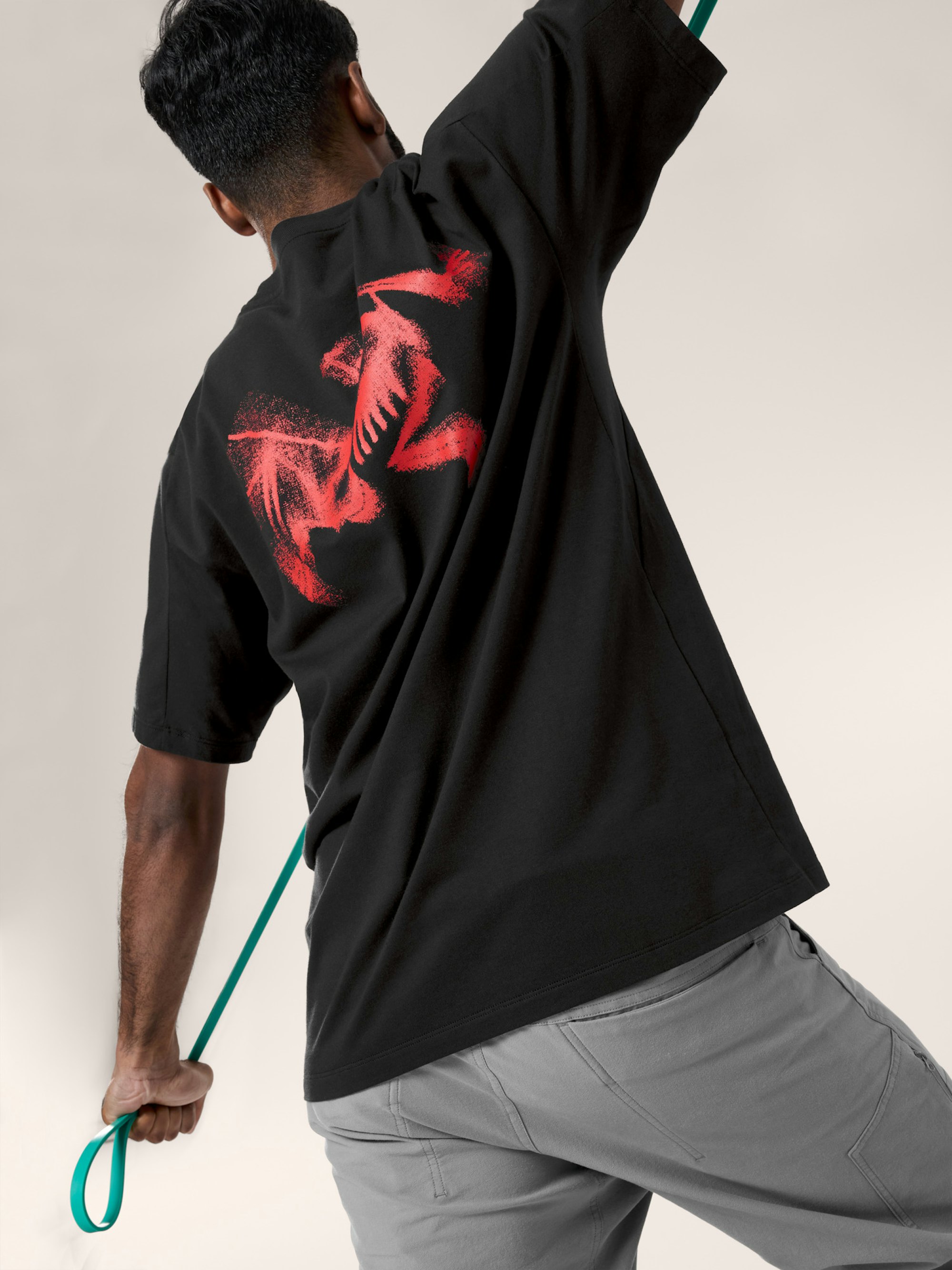 Kragg Cotton Lithographica Shirt SS Men's