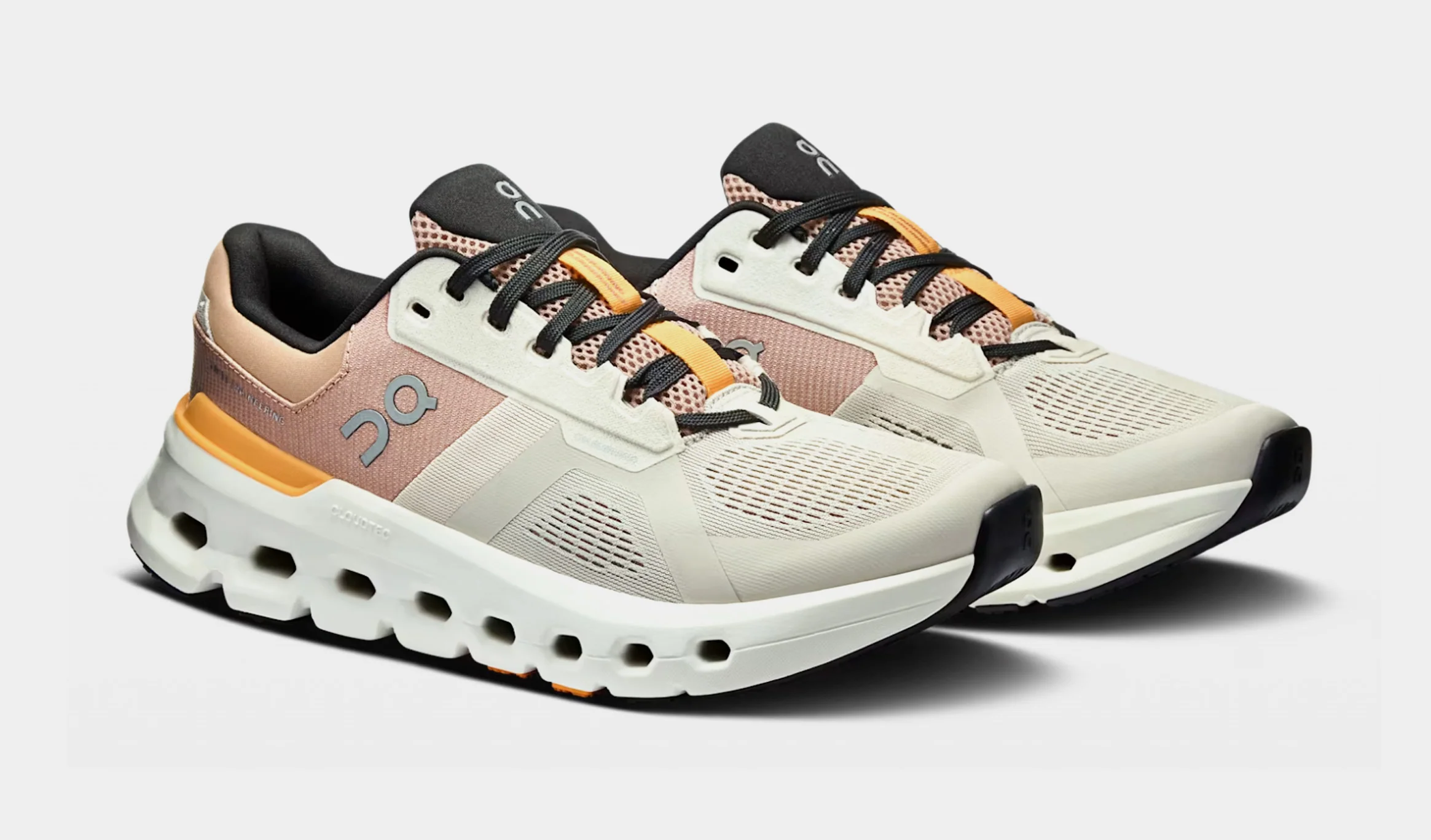 Cloudrunner 2 Womens Running Shoes (Pearl/Tangerine)